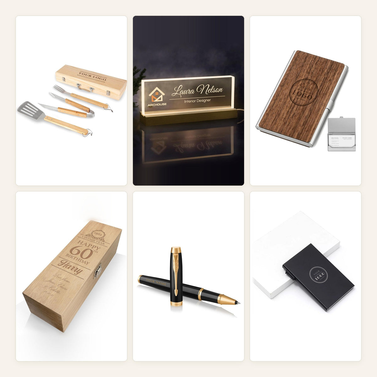Engraved Executive Gifts – sample products