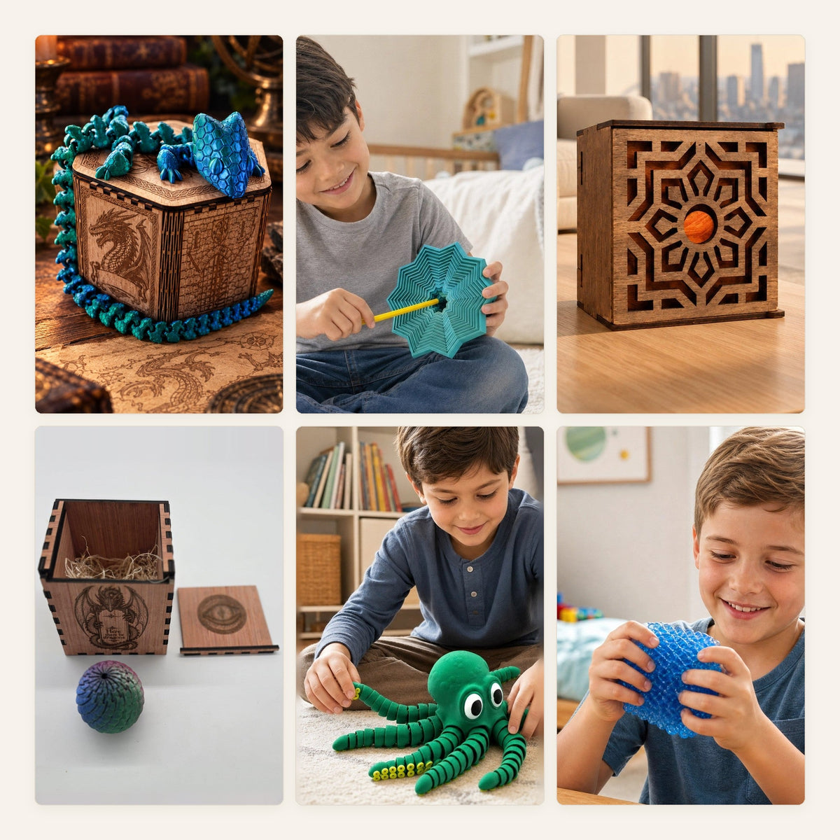 Sensory toys – sample products
