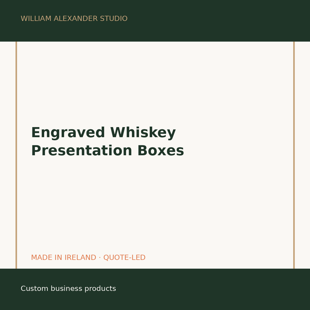 Custom Whisky & Wine Presentation Boxes