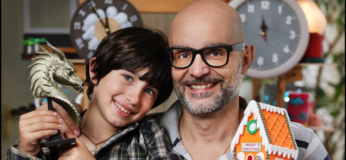 Ioannis and William at the William Alexander workshop