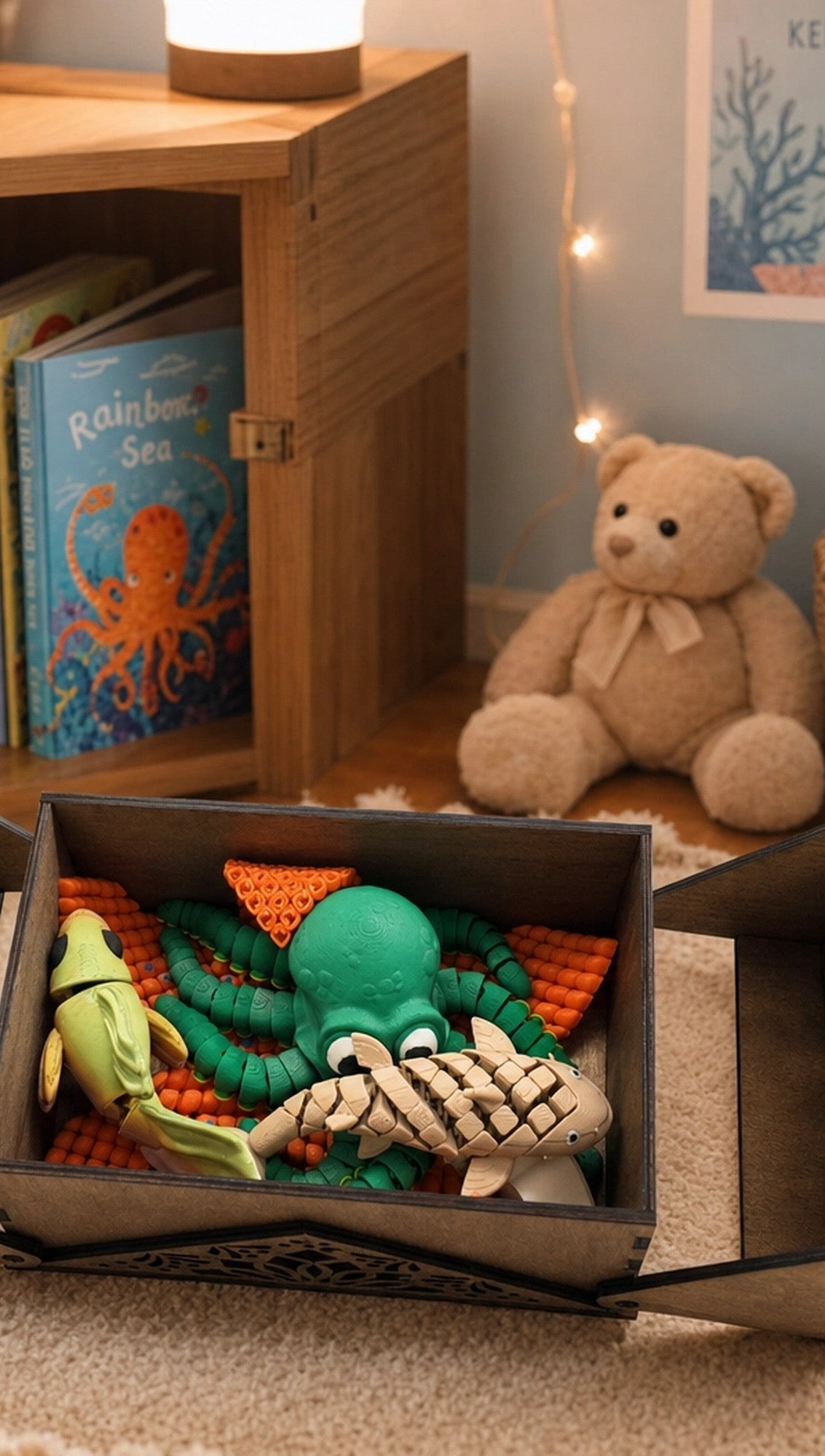 The Explorer's Keep Fidget Box - Coral Reef Edition