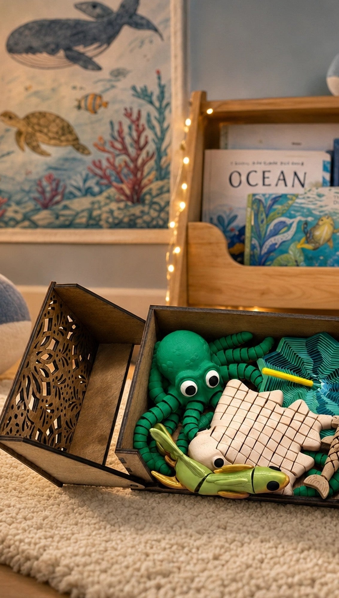 The Explorer's Keep Fidget Box - Deep Sea Edition